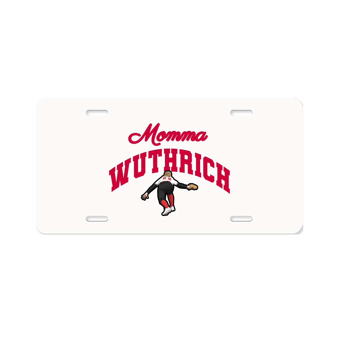 License Plate — Mothers Day Arch in Classic