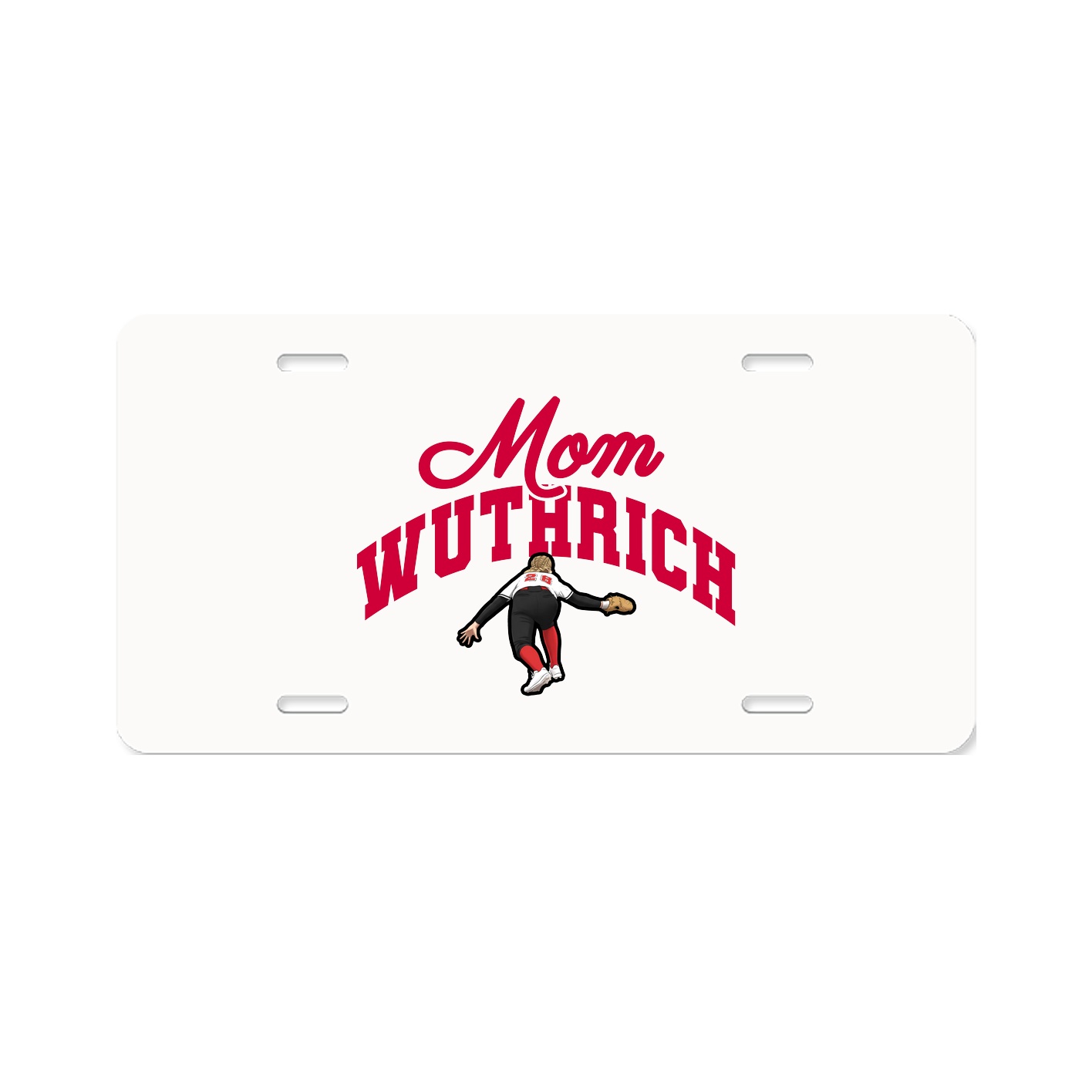 License Plate — Mothers Day Arch in Classic