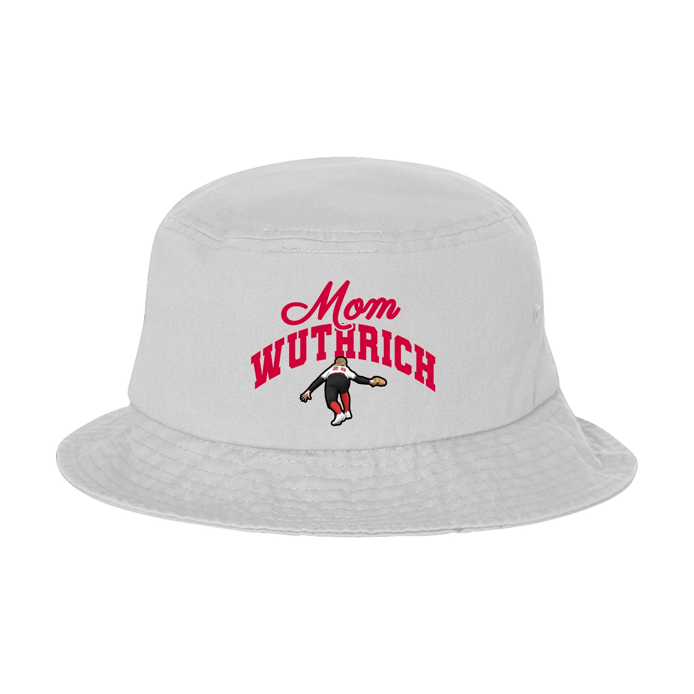 Bucket Cap — Mothers Day Arch in White
