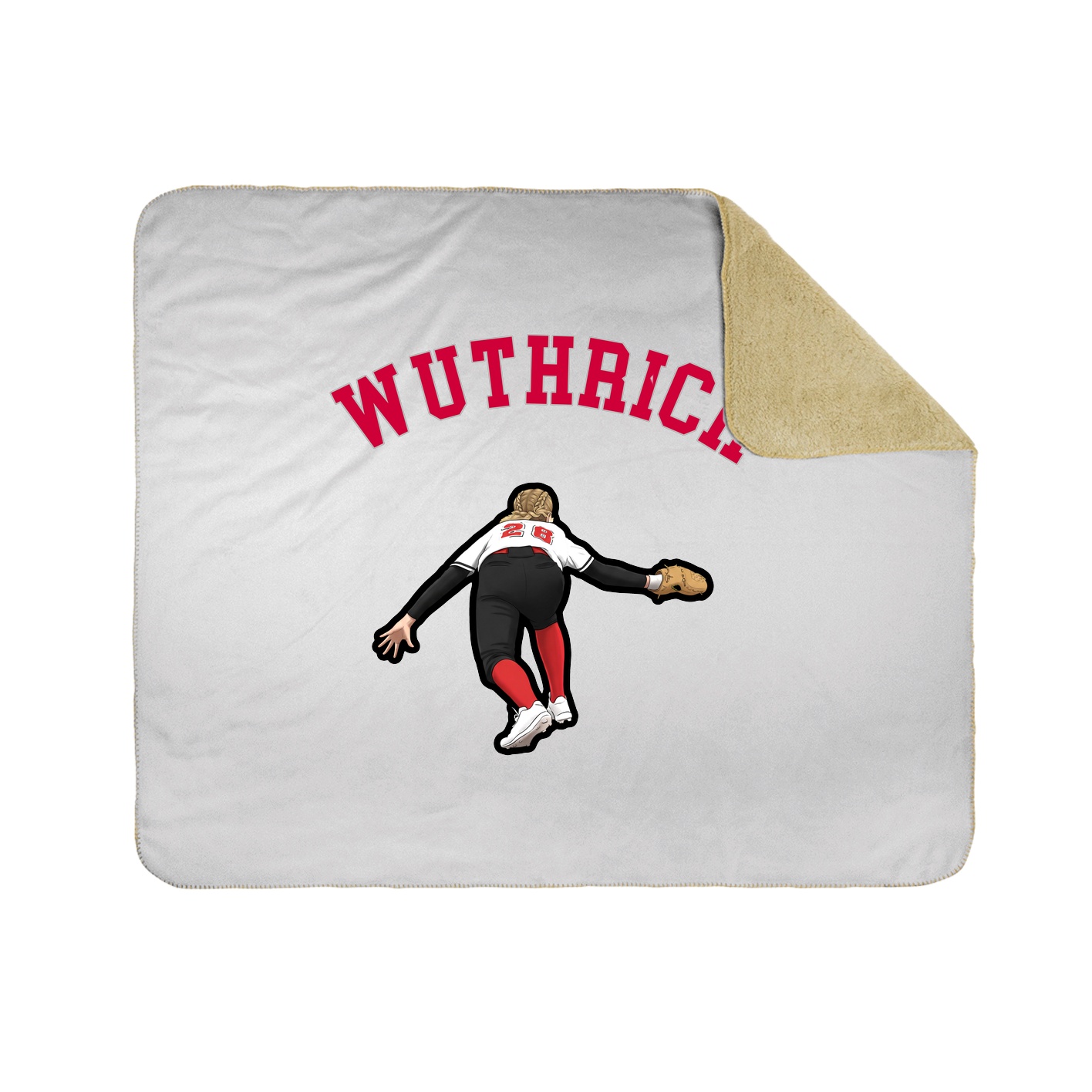 Throw Blanket — Shirsey Arch in White