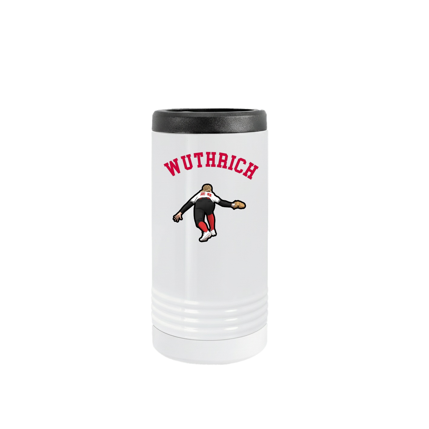 Slim Beverage Holder — Shirsey Arch in White