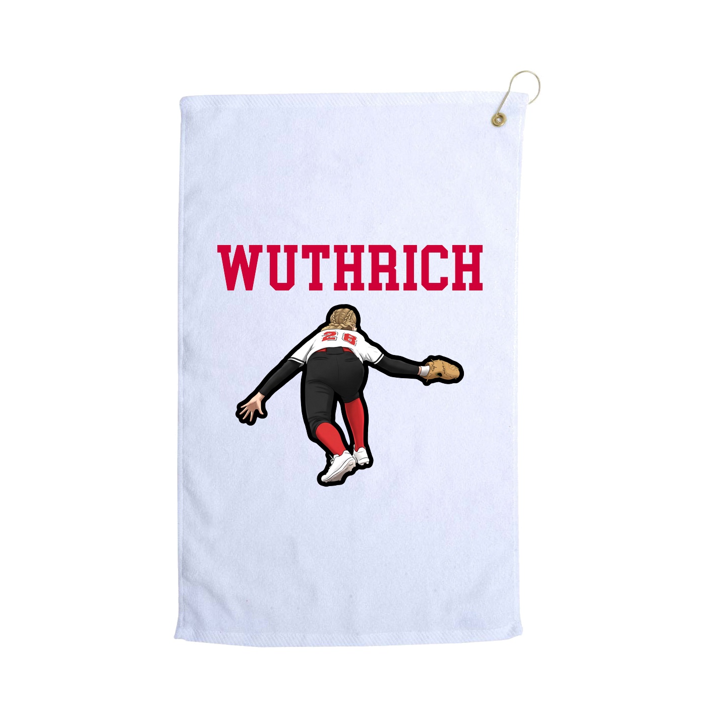 Golf Towel — Shirsey in White