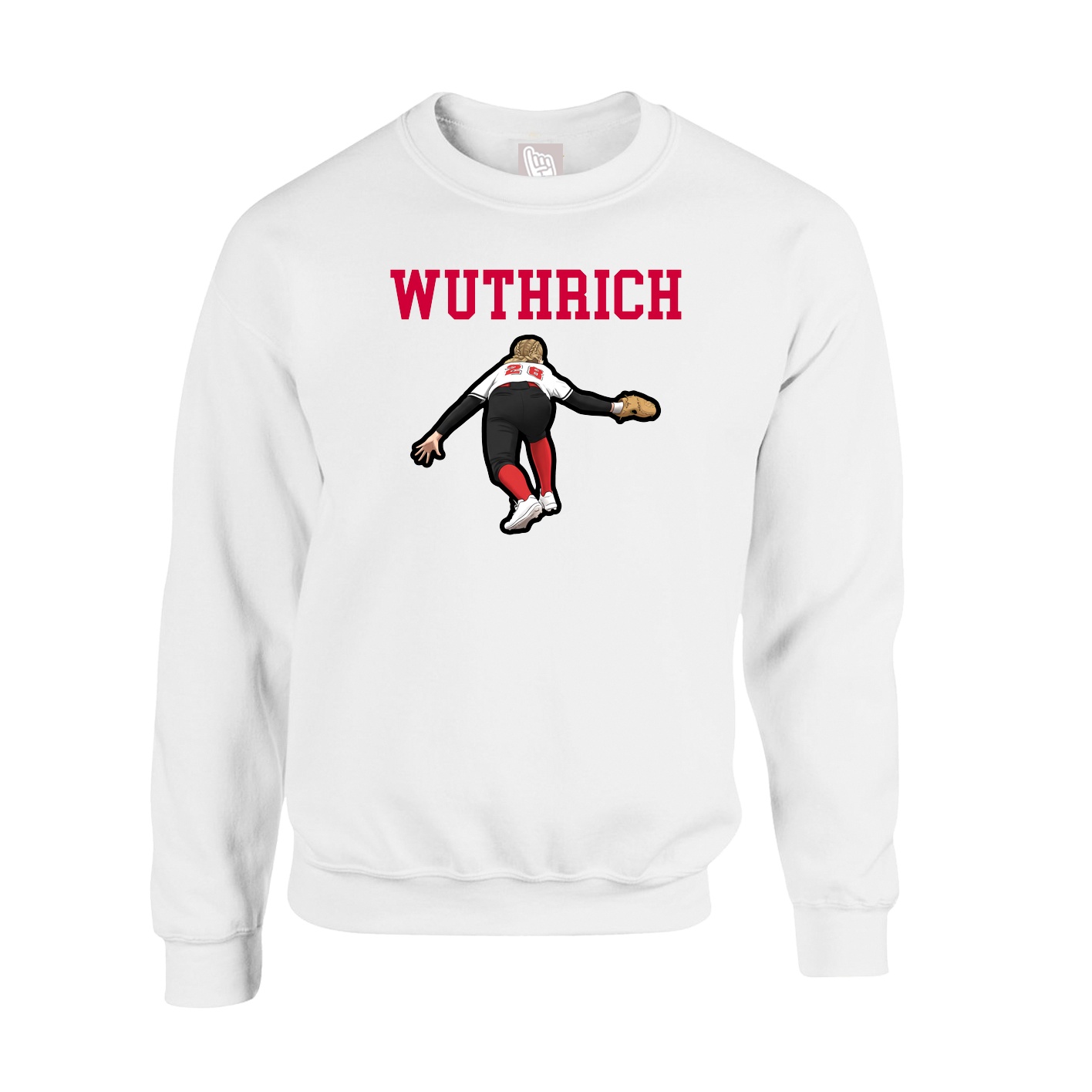 Fleece Crew — Shirsey in White