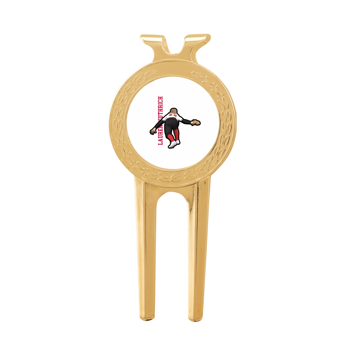 Divot Tool with Ball Marker — Name Vertical in Classic
