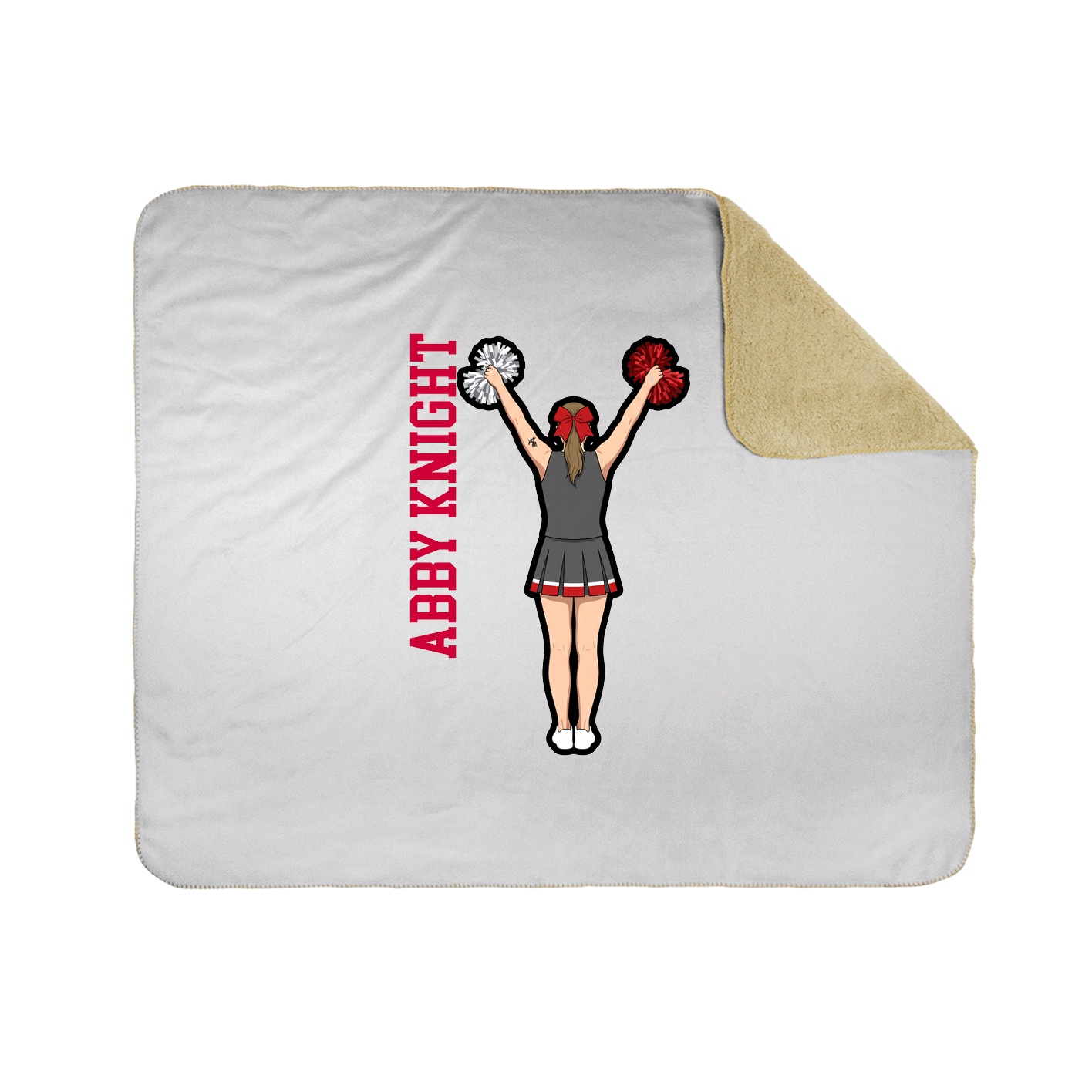 50x60 Sherpa Lined Throw Blanket
