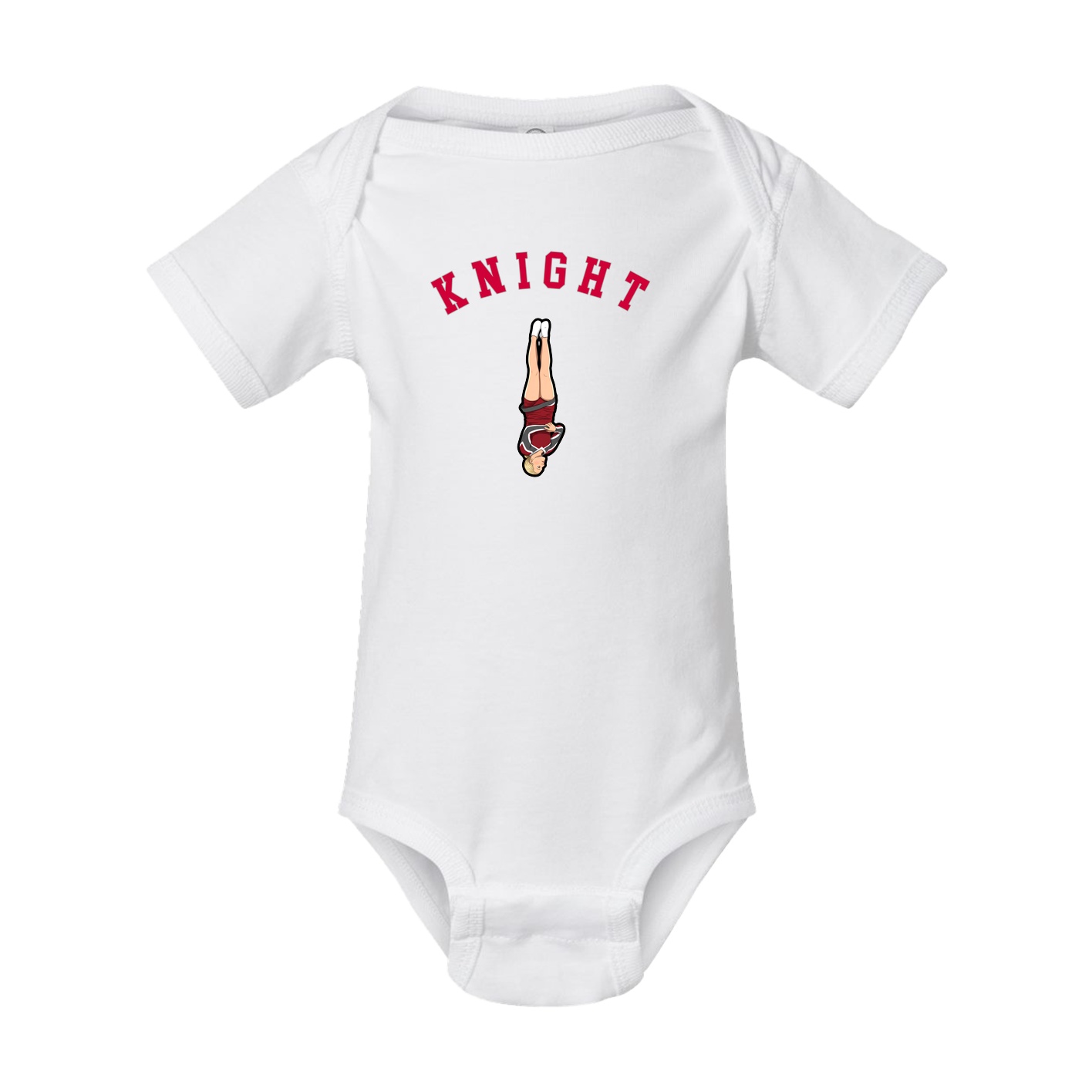 Baby Onesie — Shirsey Arch in White