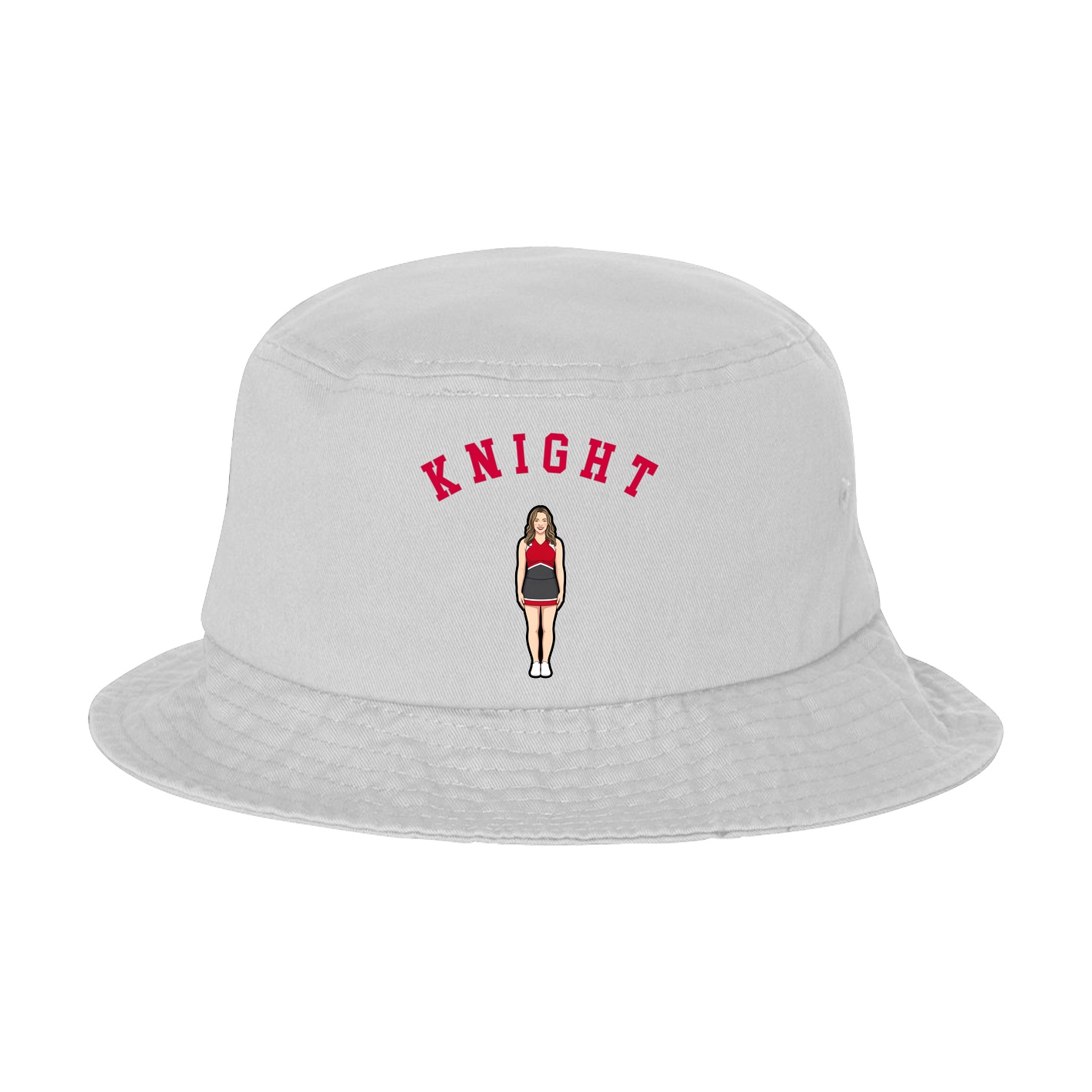 Bucket Cap — Shirsey Arch in White