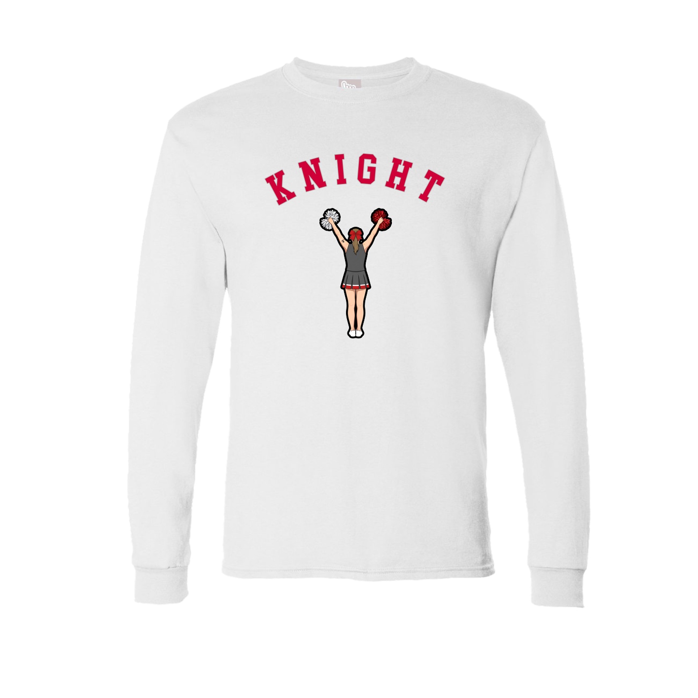 Long Sleeve Tee — Shirsey Arch in White