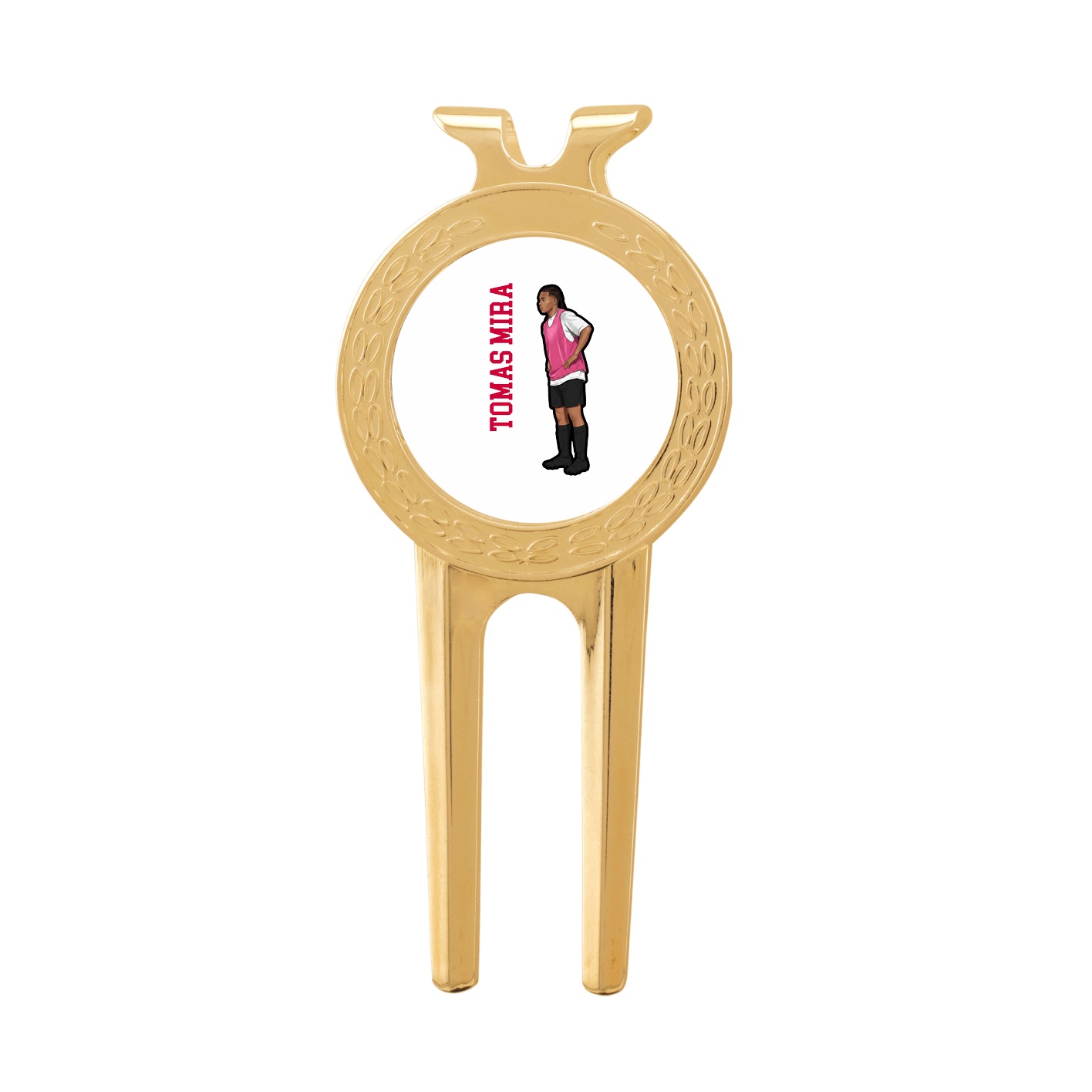 Divot Tool with Ball Marker — Name Vertical in Classic