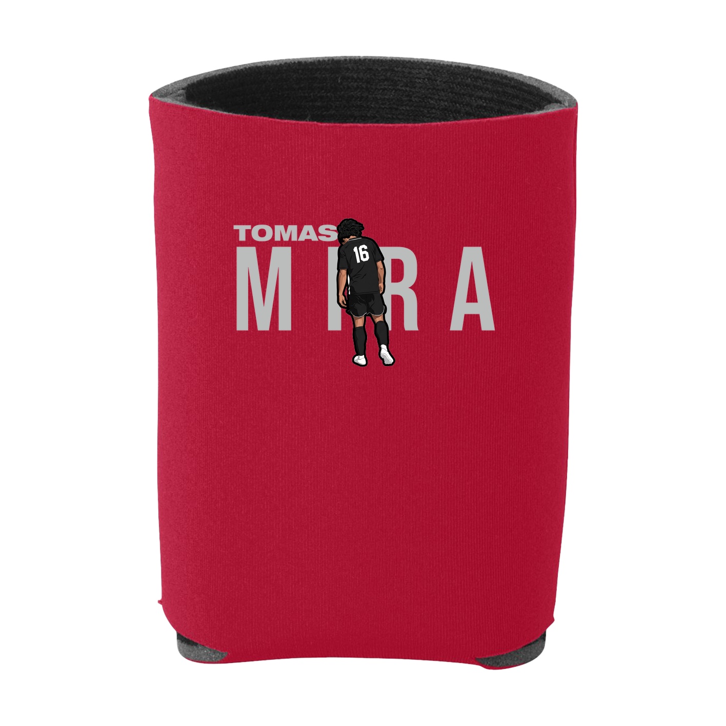Can Holder — Player Name in Red