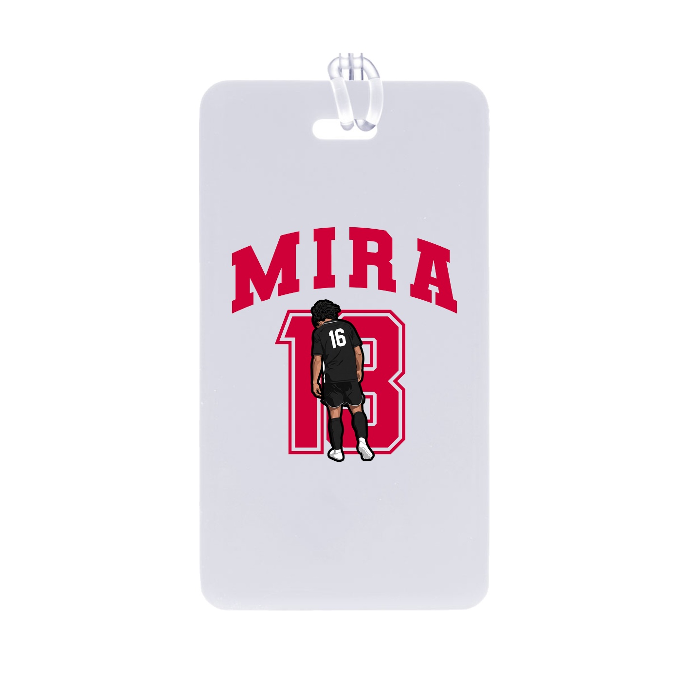 Bag Tag — Number in Classic