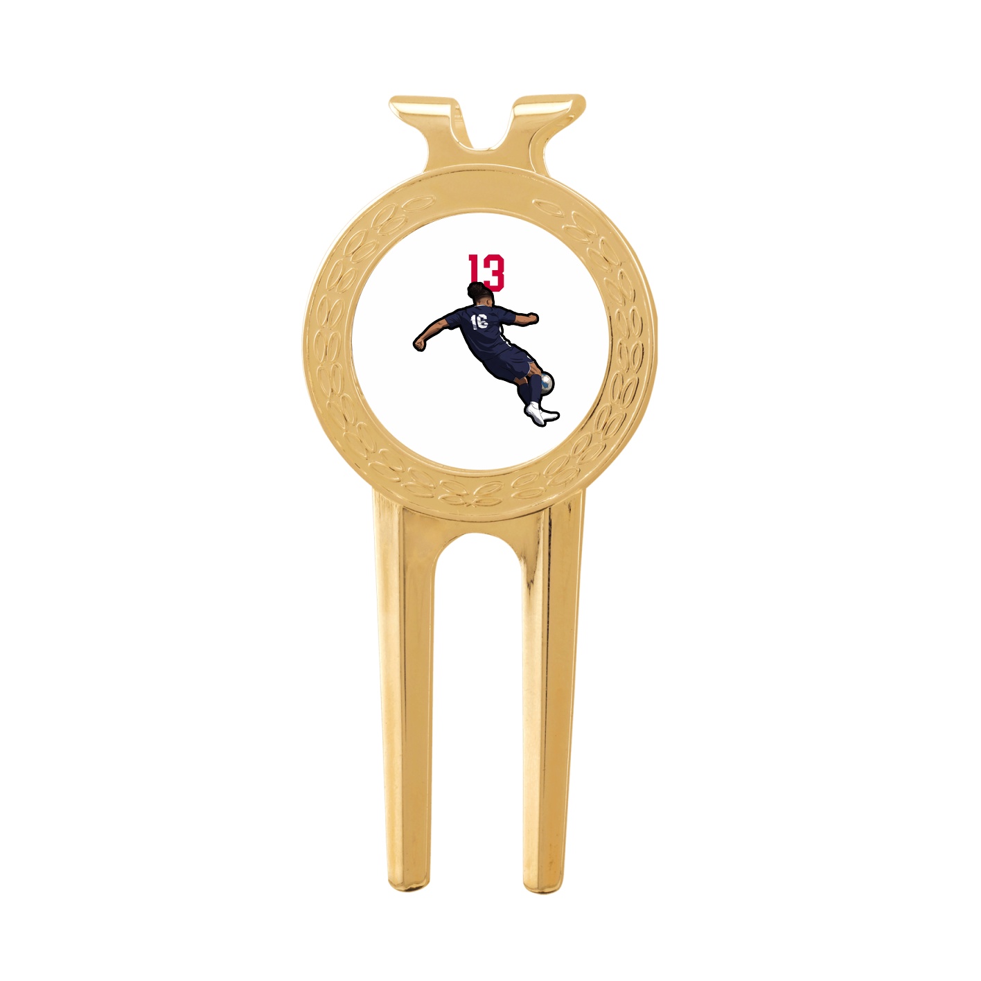 Divot Tool with Ball Marker — Number Top in Classic