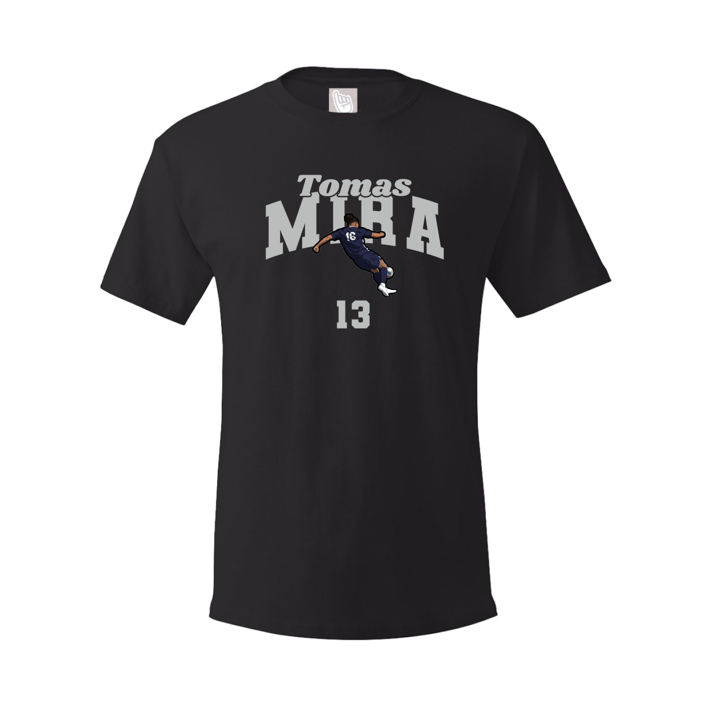 Tee — Signature Arch in Black