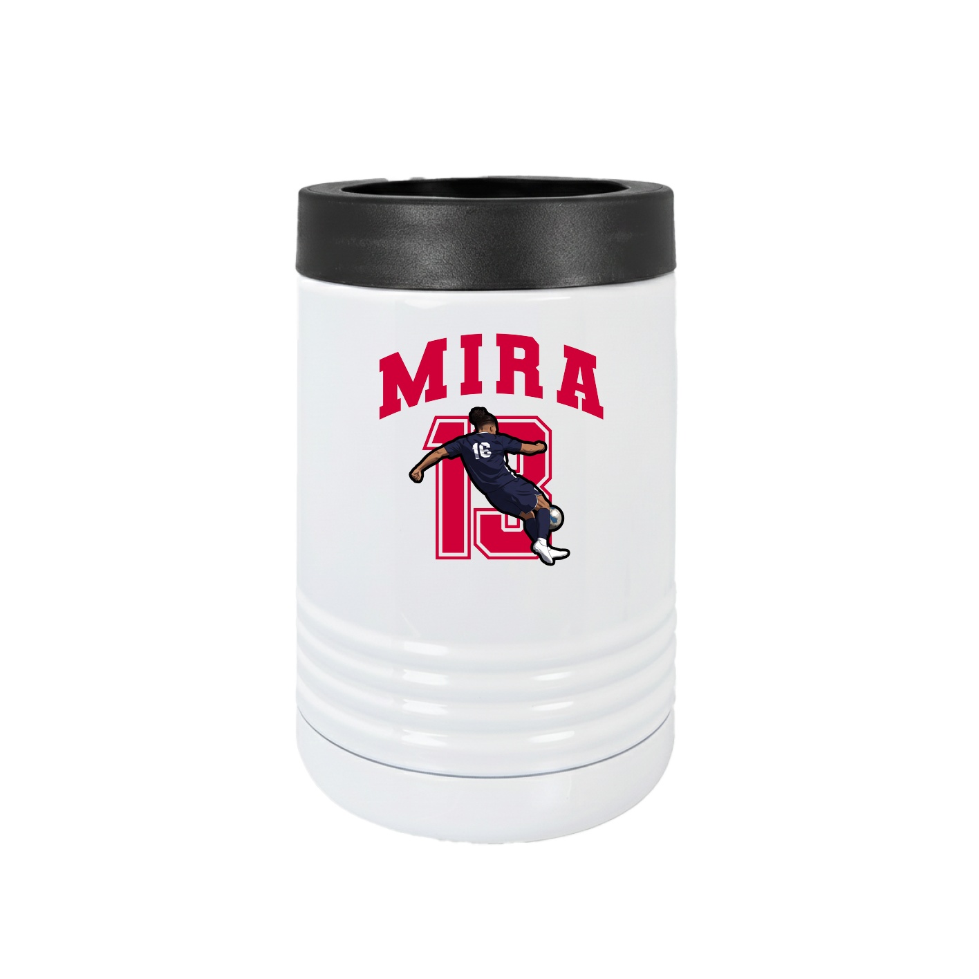 Beverage Holder — Number in White