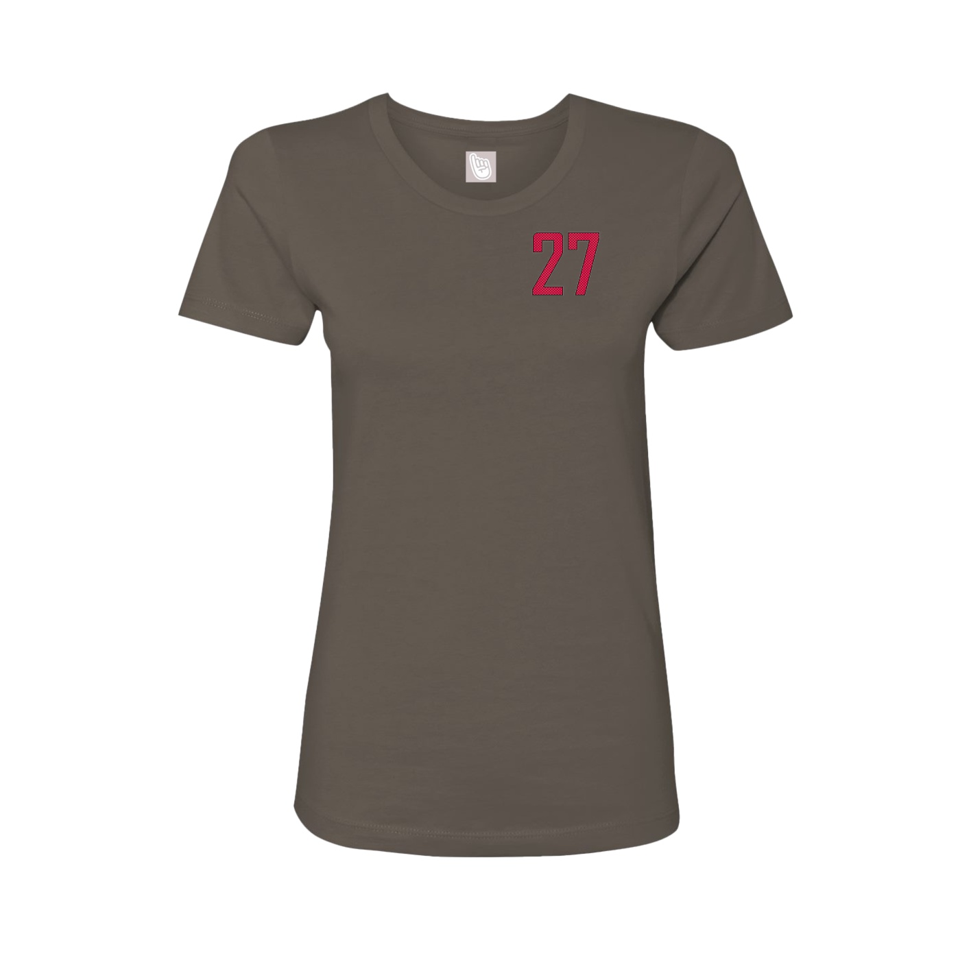 Womens Tee — Front Shirsy in Grey