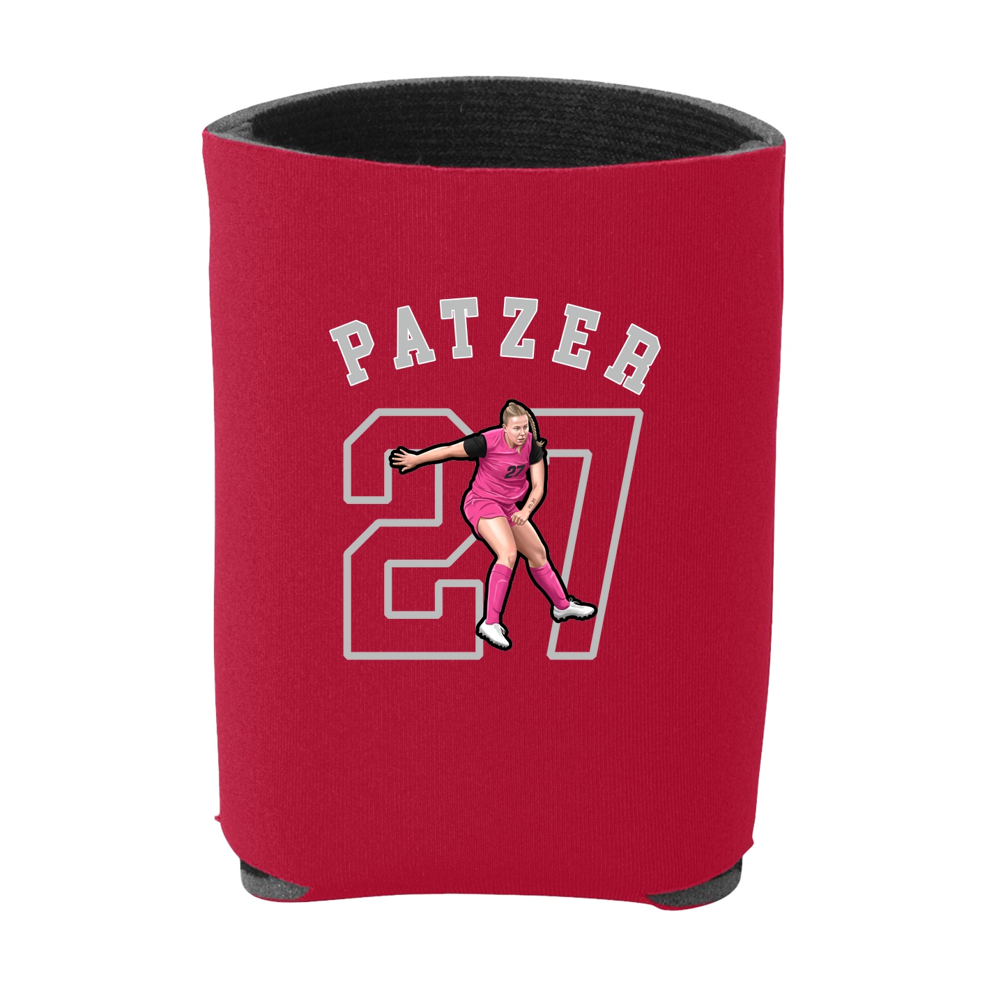 Can Holder — Shirsey Arch in Red