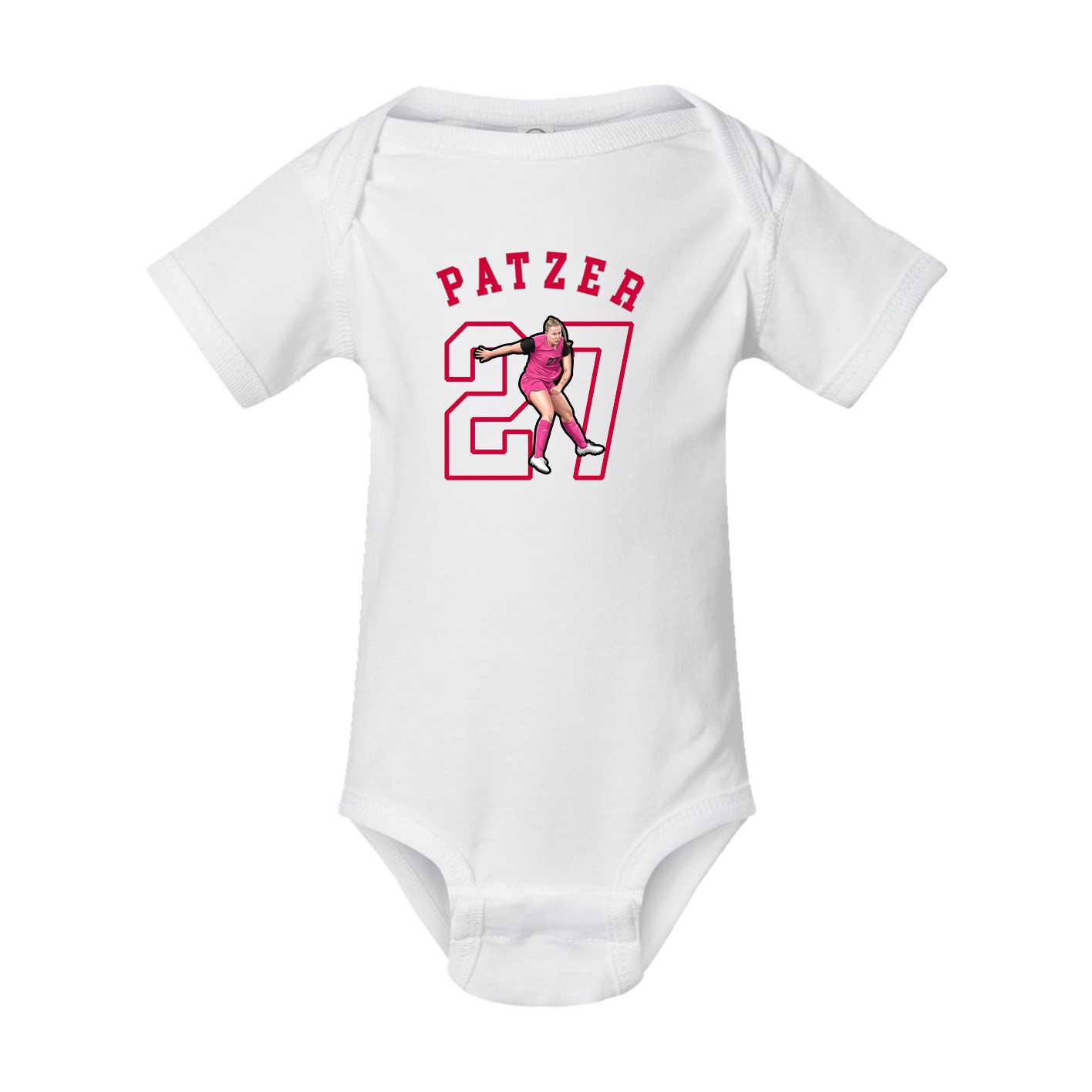Baby Onesie — Shirsey Arch in White