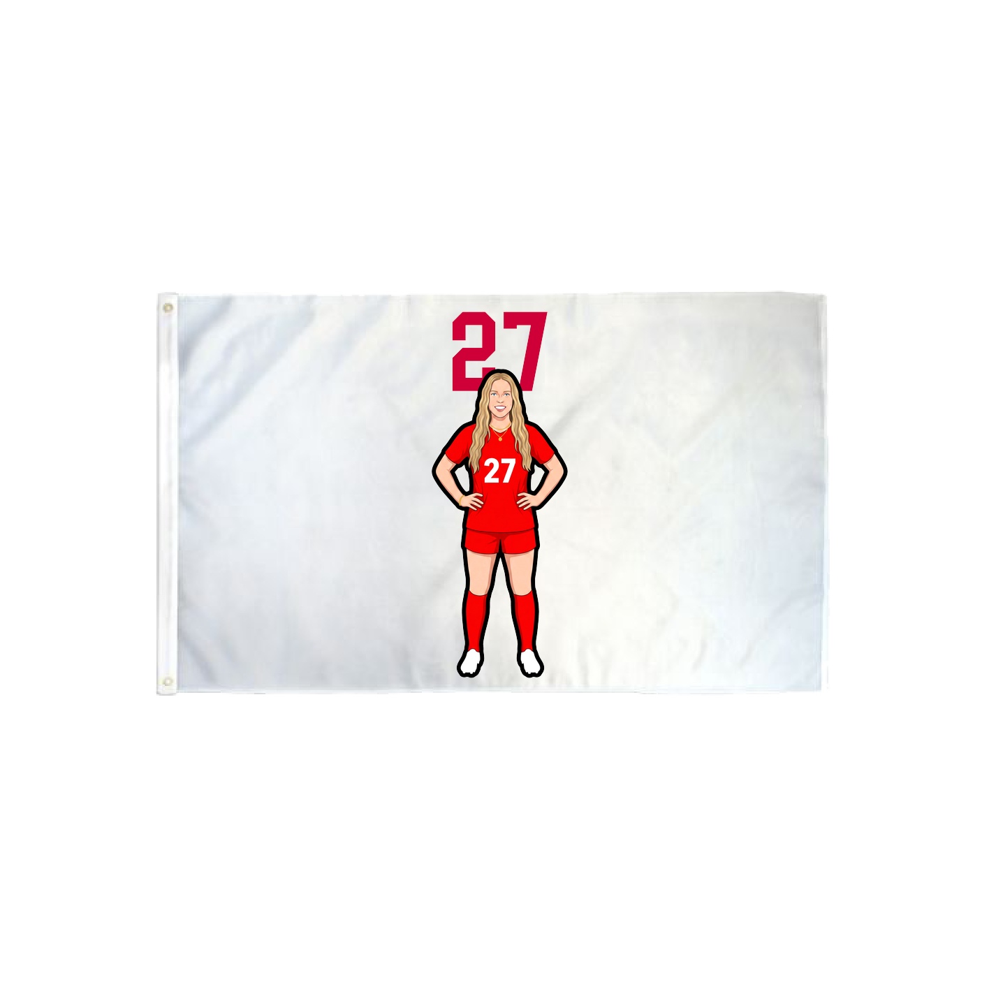 3x5 Flag — Number Top in Classic
