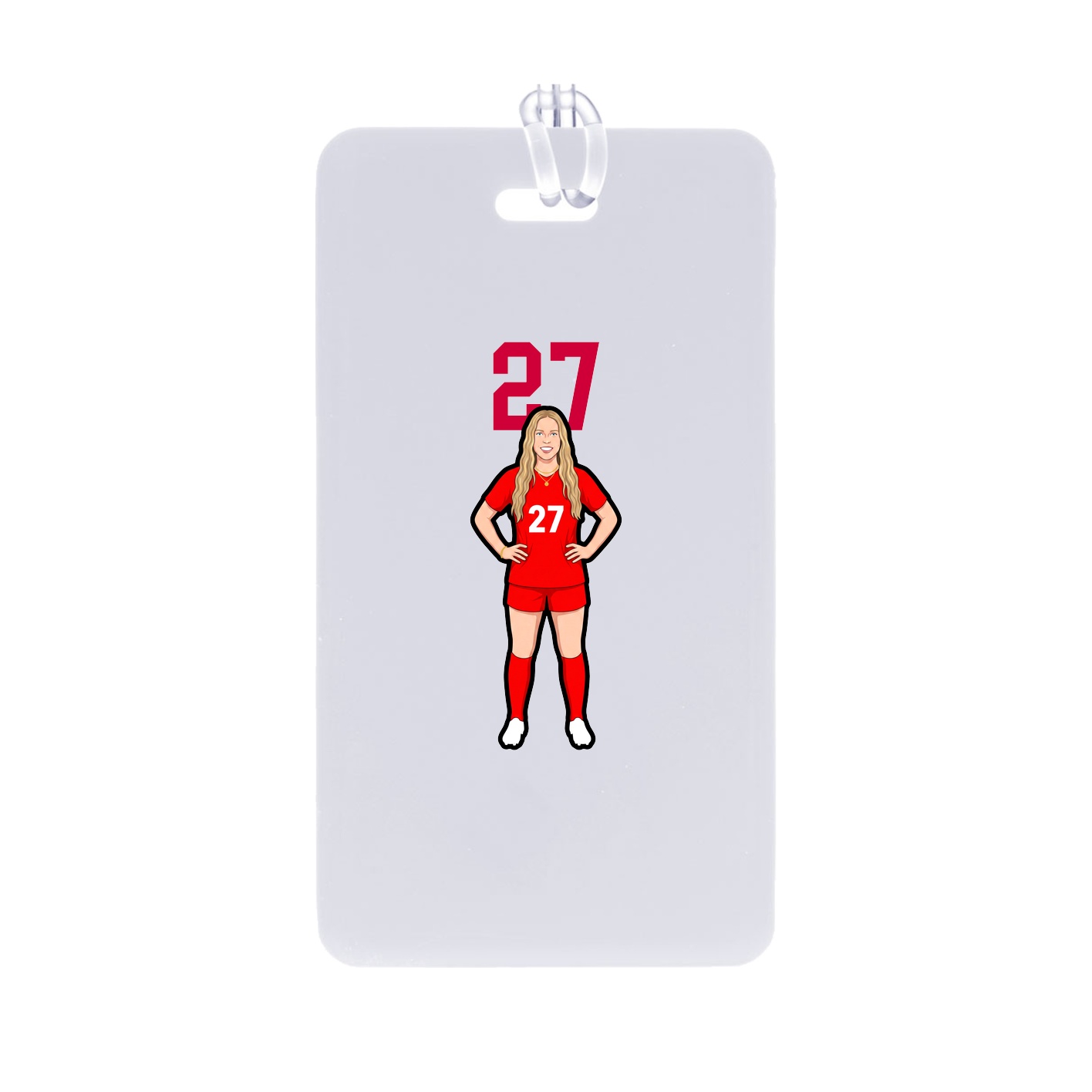 Bag Tag — Number Top in Classic