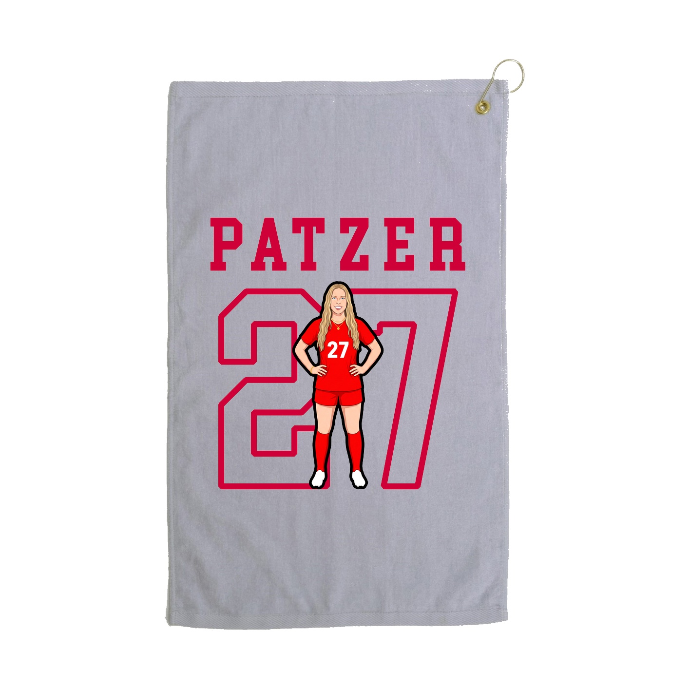 Golf Towel — Shirsey in Grey