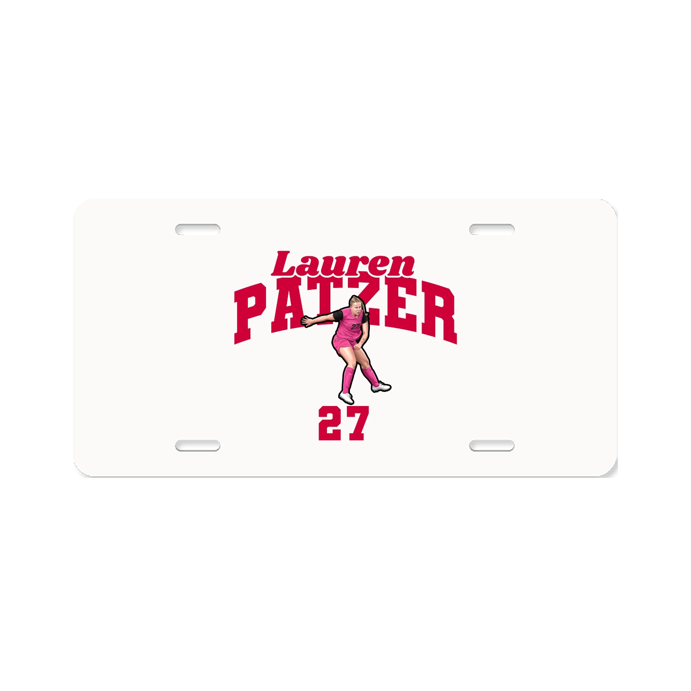 License Plate — Signature Arch in Classic