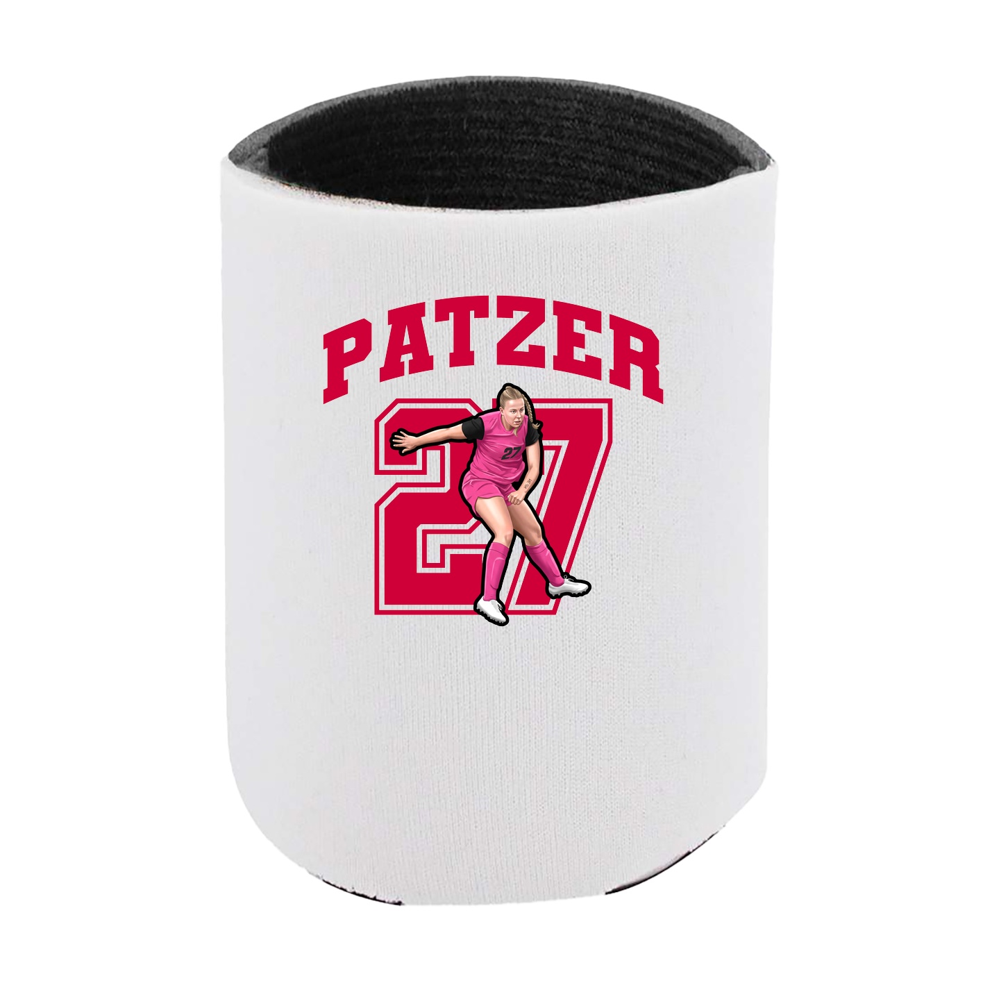Can Holder — Number in White