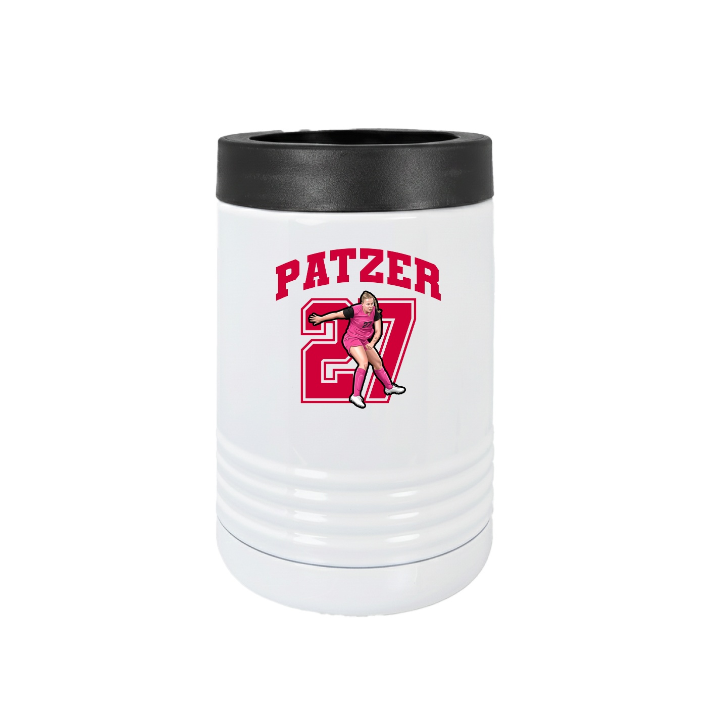 Beverage Holder — Number in White
