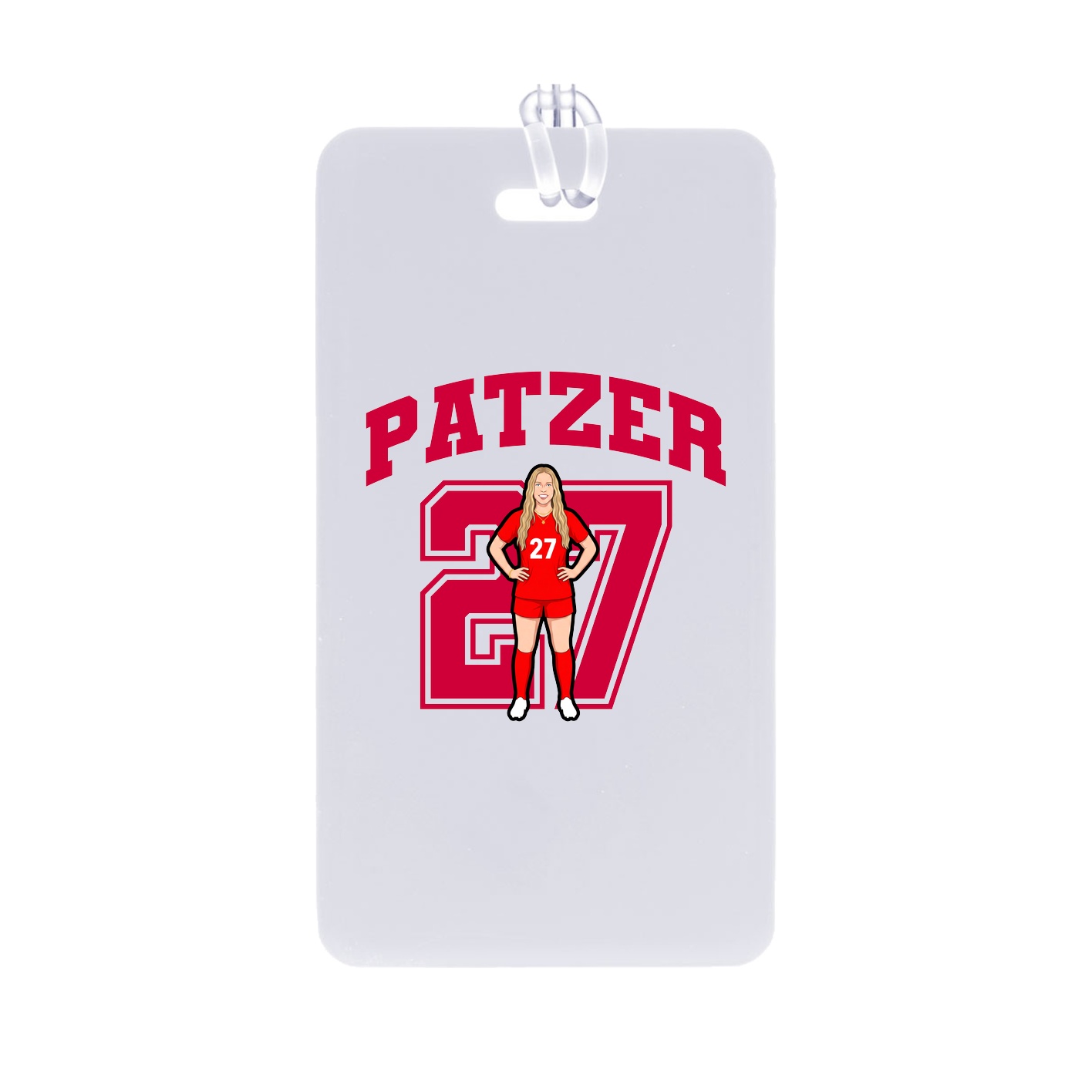 Bag Tag — Number in Classic