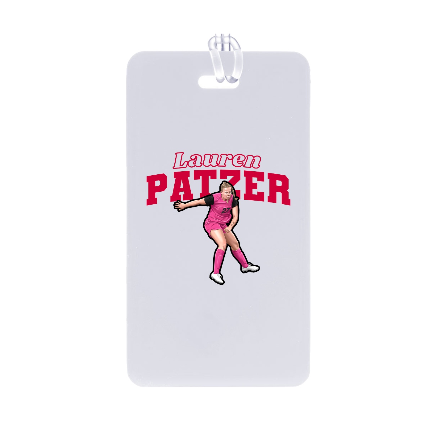 Bag Tag — Name Arch in Classic