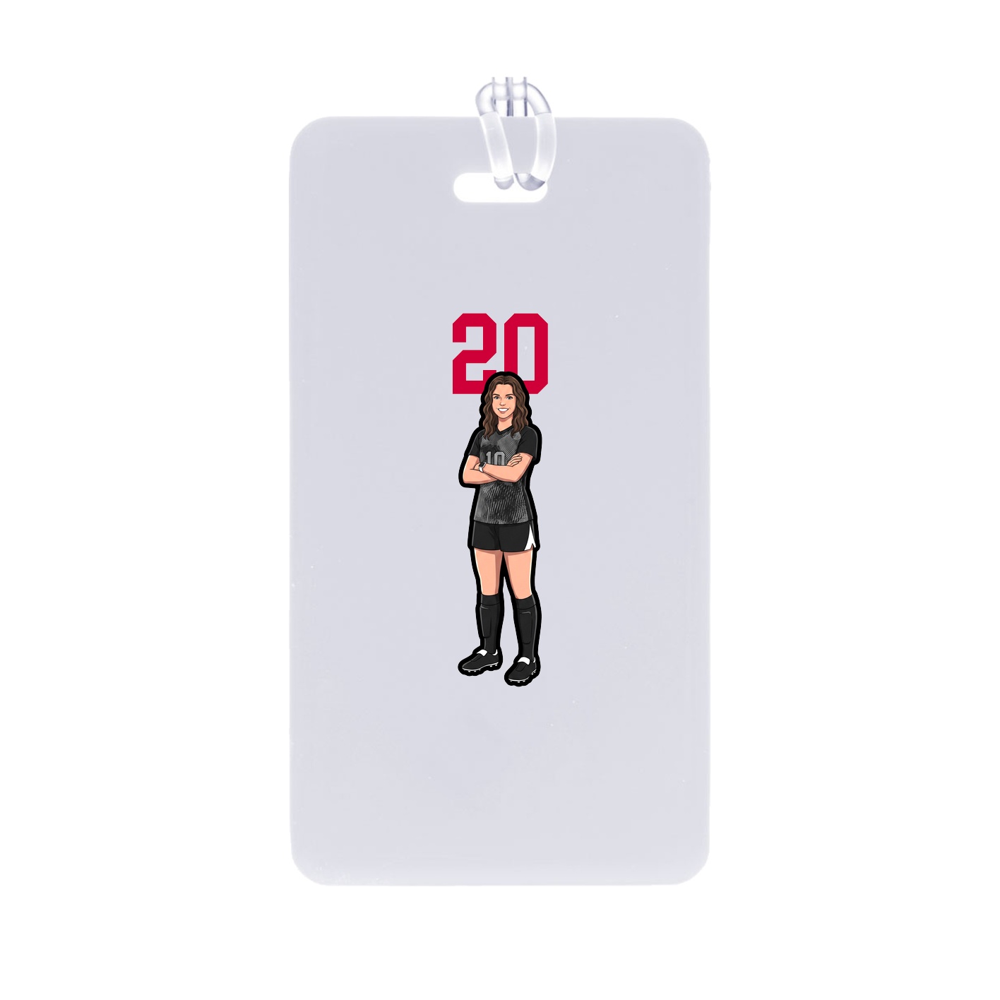 Bag Tag — Number Top in Classic
