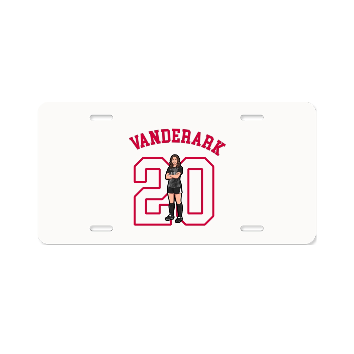 License Plate — Shirsey Arch in Classic