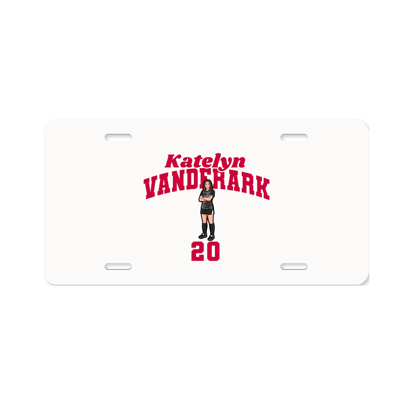 License Plate — Signature Arch in Classic