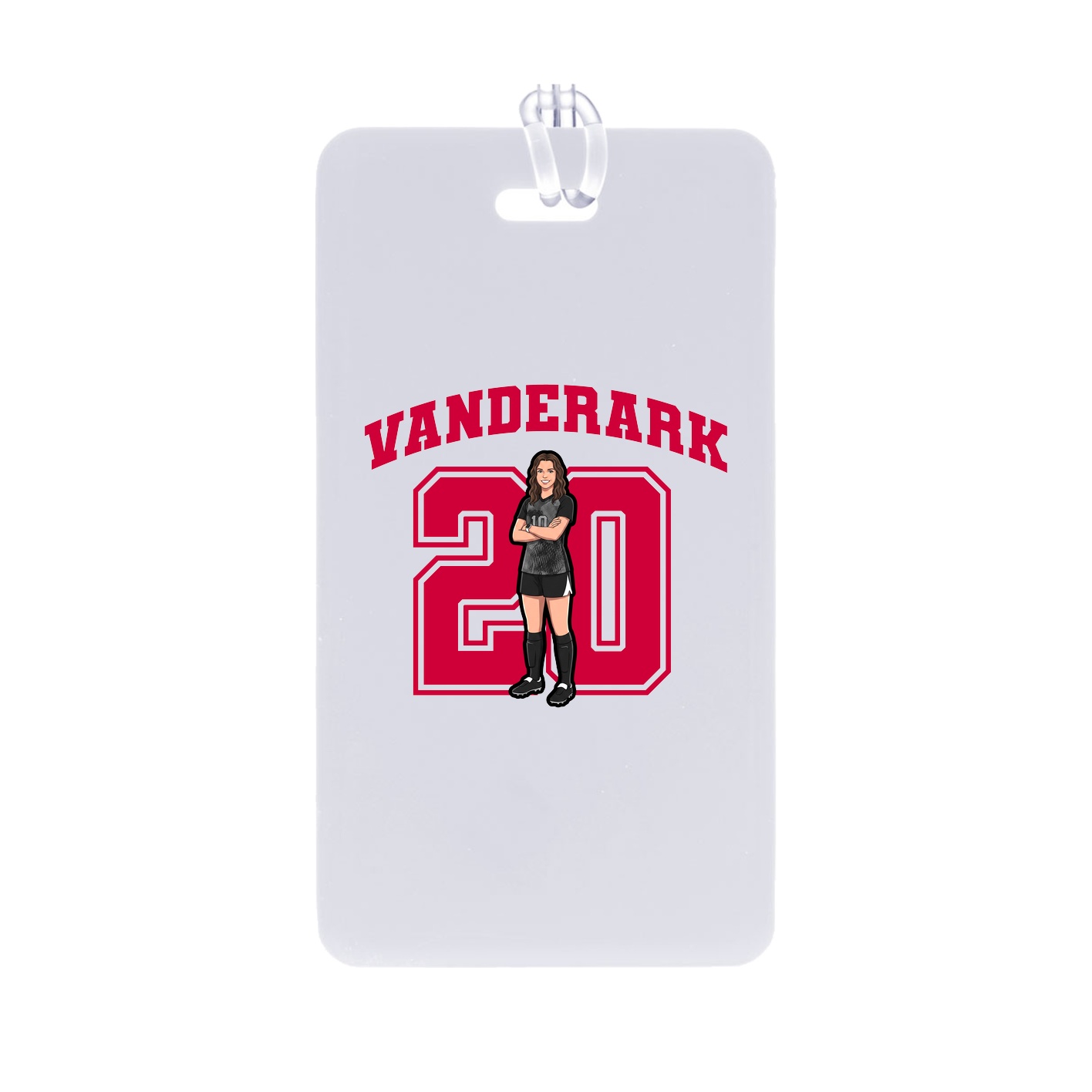 Bag Tag — Number in Classic