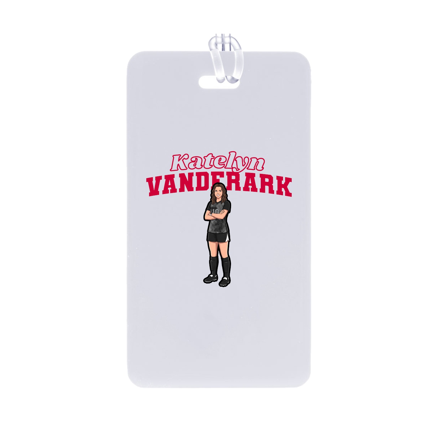 Bag Tag — Name Arch in Classic