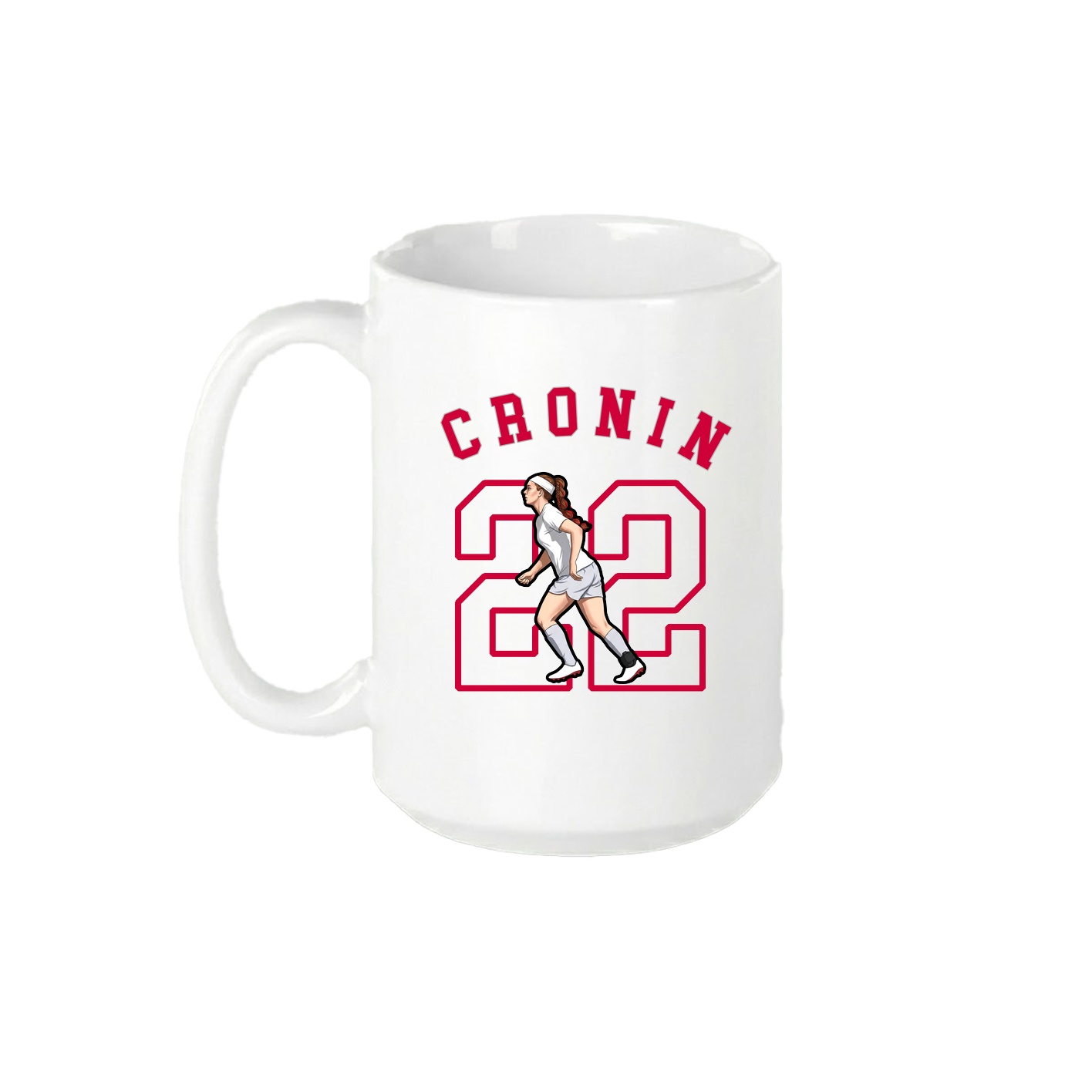 15oz Coffee Mug — Shirsey Arch in White