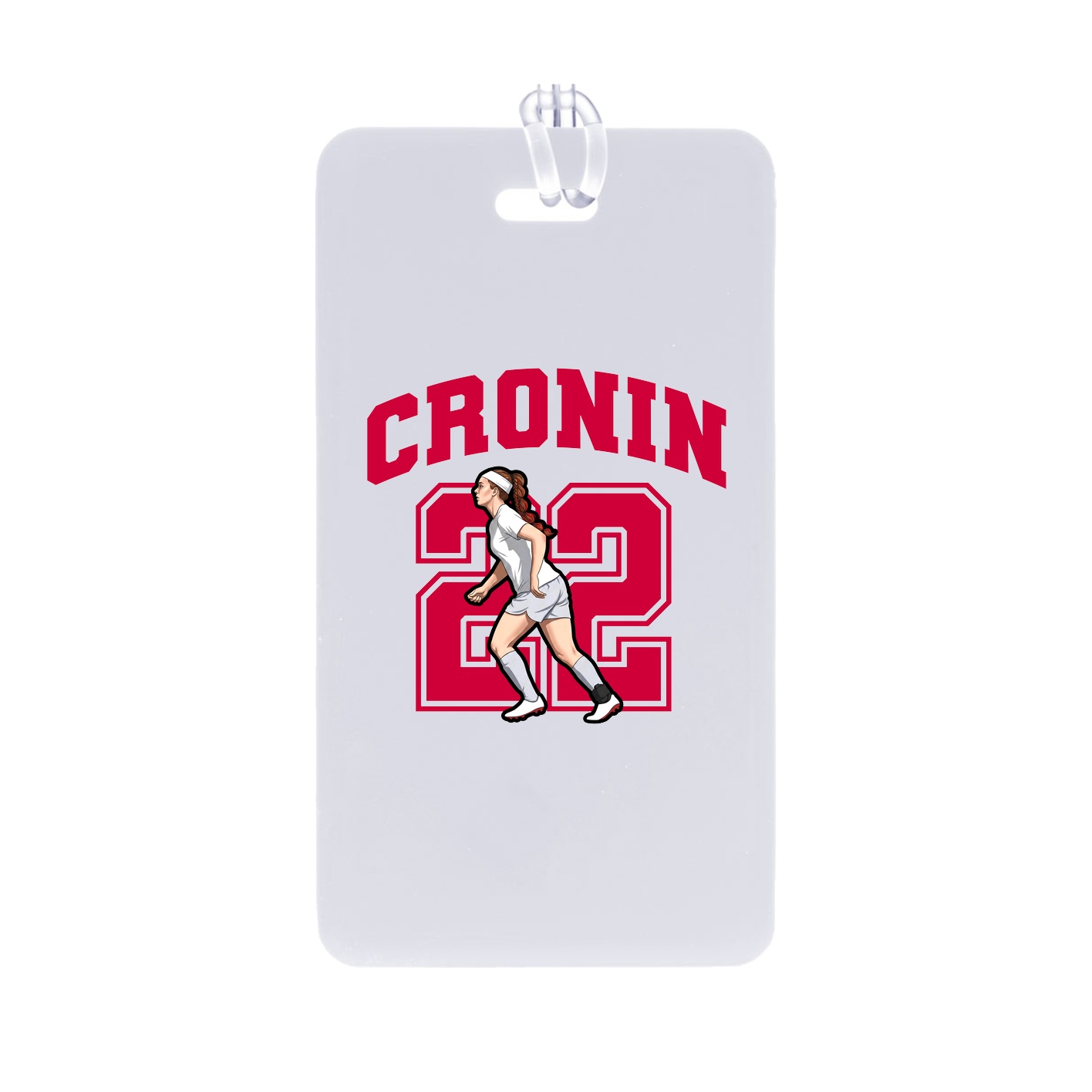 Bag Tag — Number in Classic