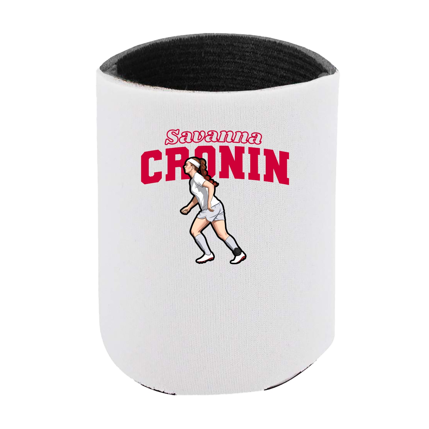 Can Holder — Name Arch in White