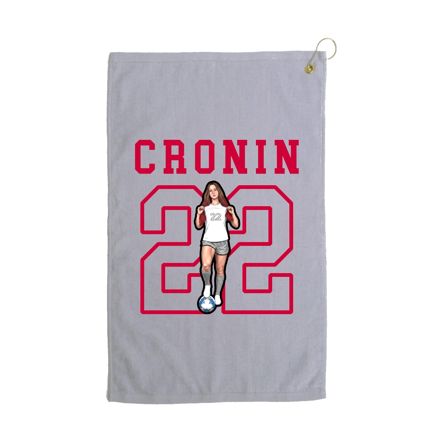Golf Towel — Shirsey in Grey