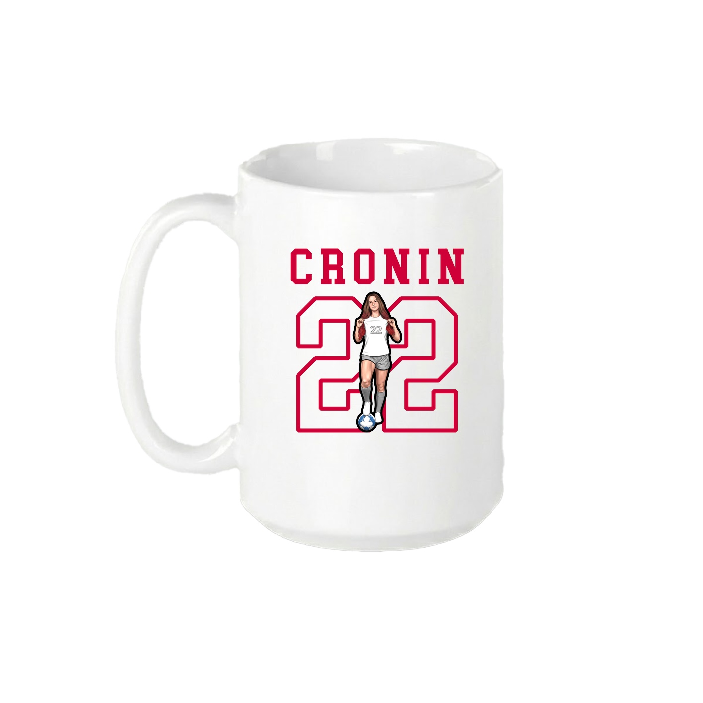 15oz Coffee Mug — Shirsey in White