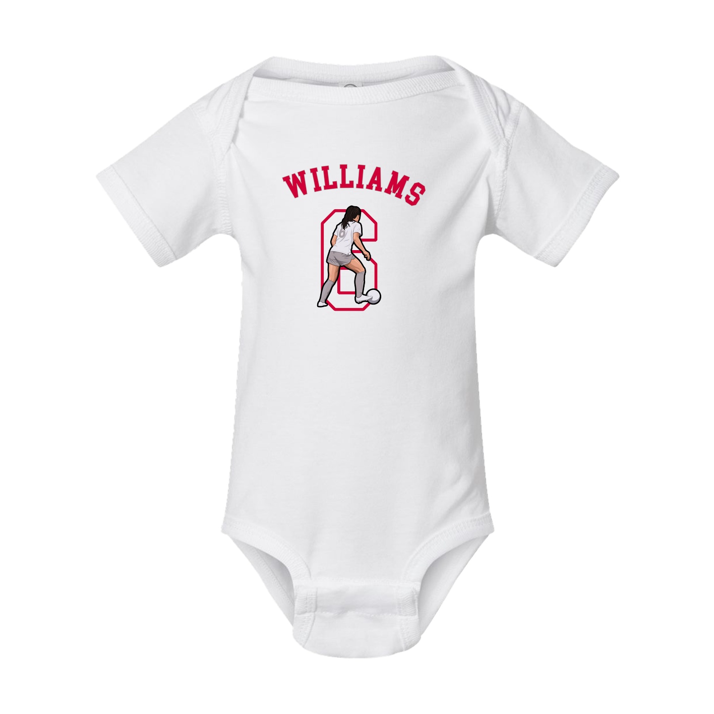 Baby Onesie — Shirsey Arch in White