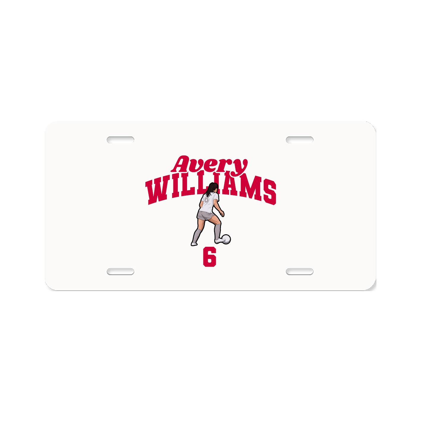 License Plate — Signature Arch in Classic