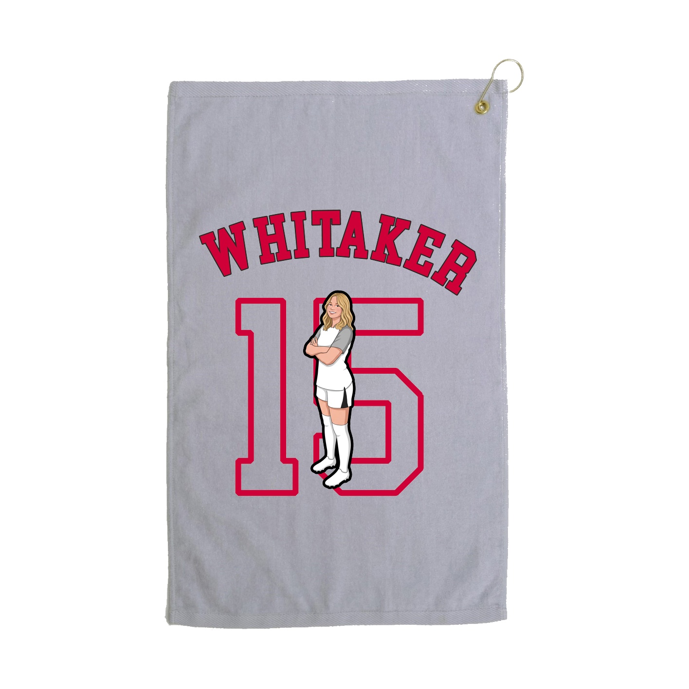 Golf Towel — Shirsey Arch in Grey