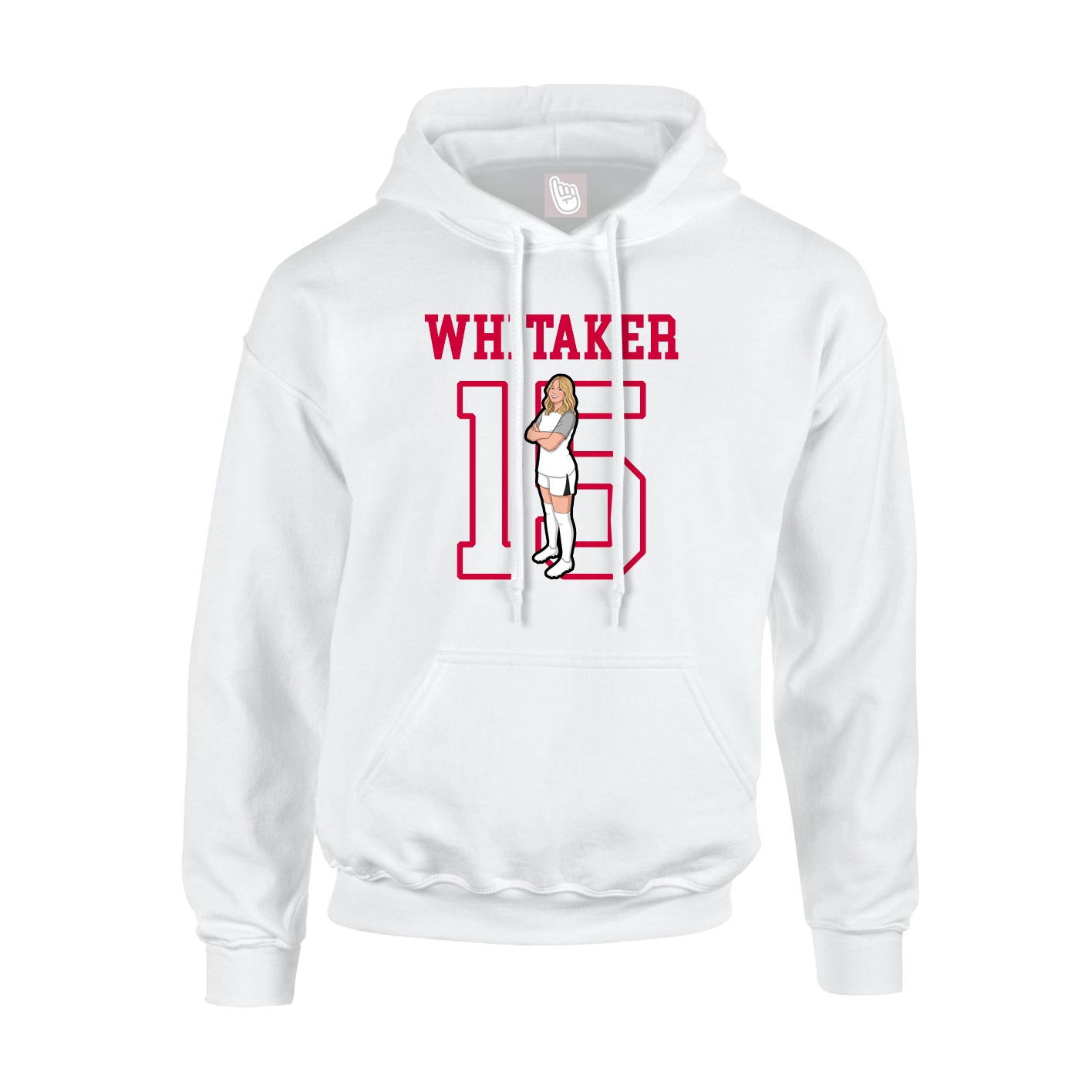 Youth Hoodie — Shirsey in White