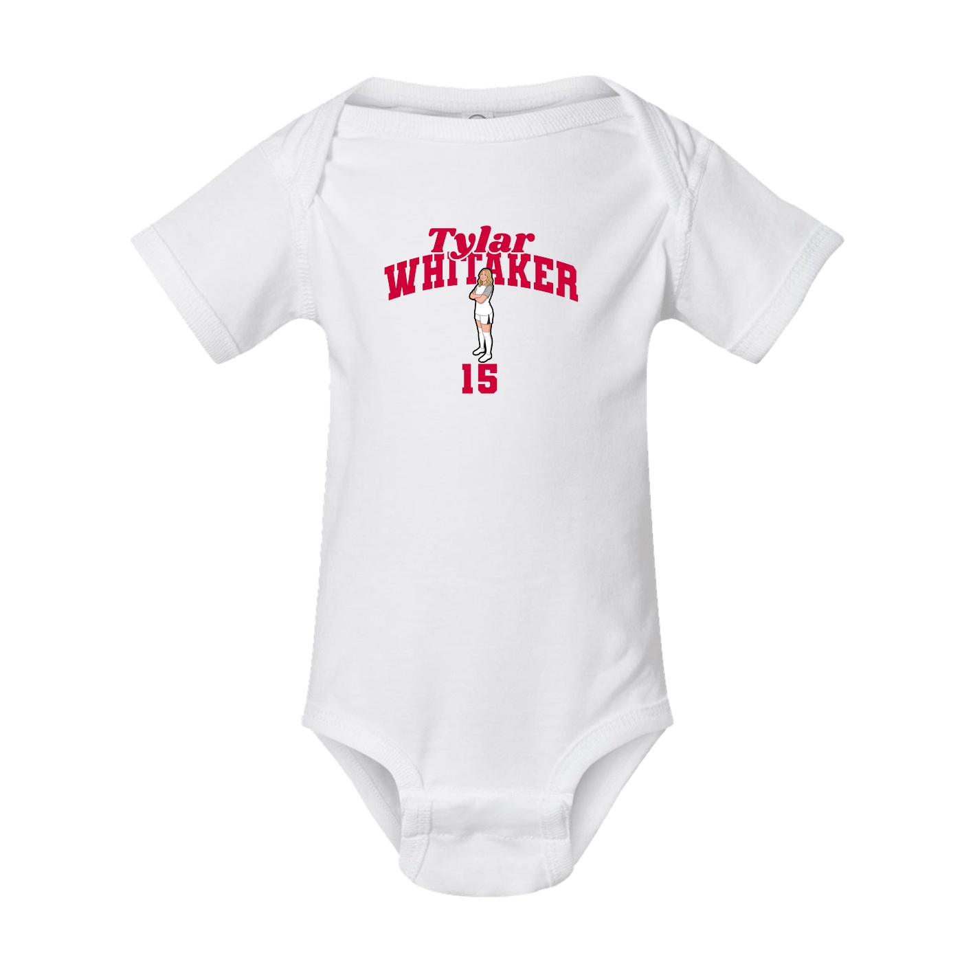 Baby Onesie — Signature Arch in White