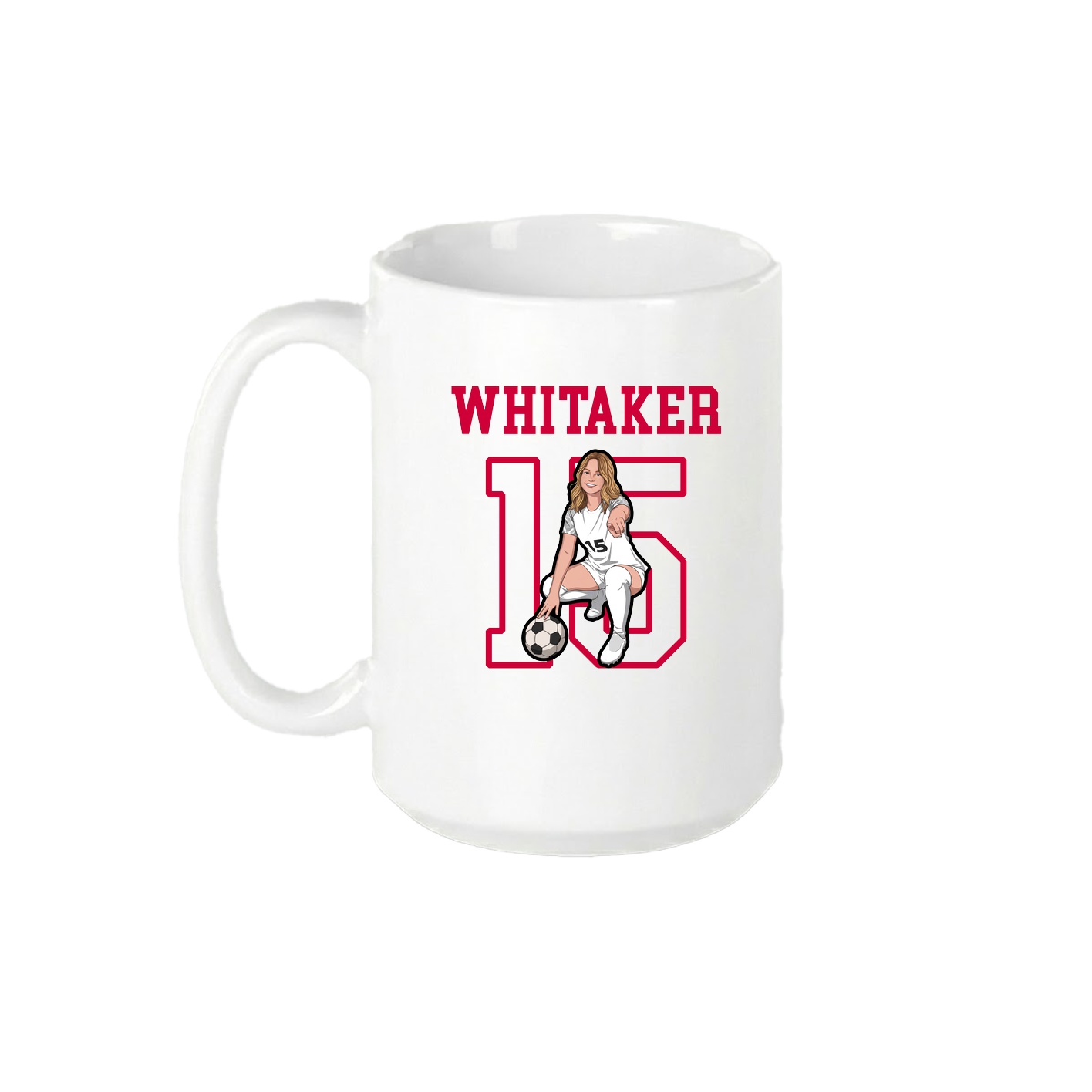 15oz Coffee Mug — Shirsey in White