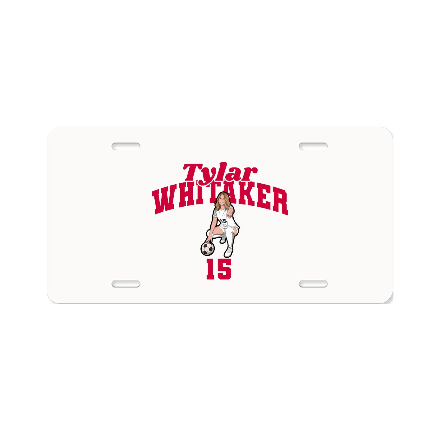 License Plate — Signature Arch in Classic