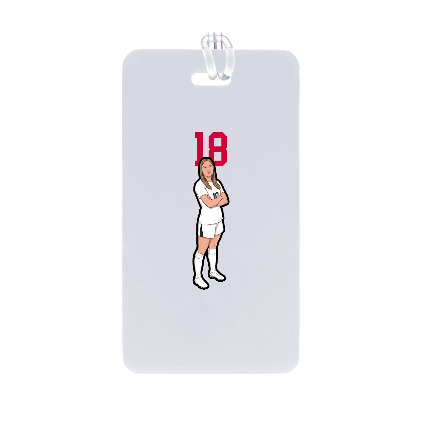 Bag Tag — Number Top in Classic