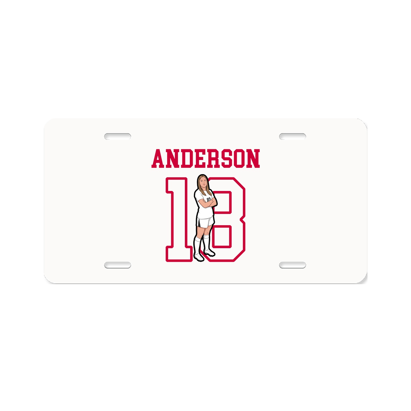 License Plate — Shirsey in Classic