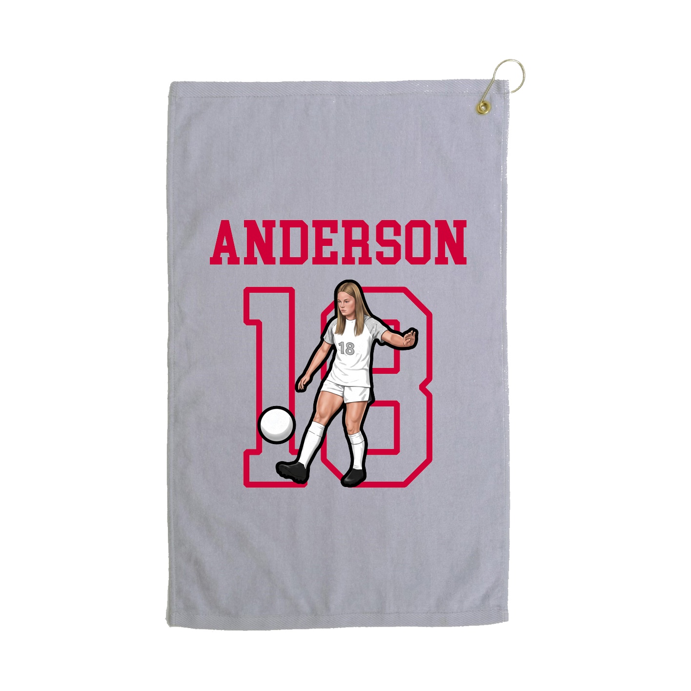 Golf Towel — Shirsey in Grey