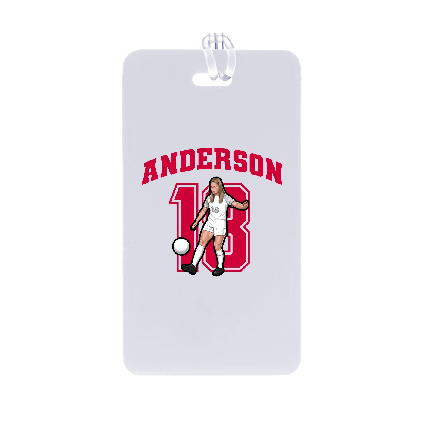 Bag Tag — Number in Classic
